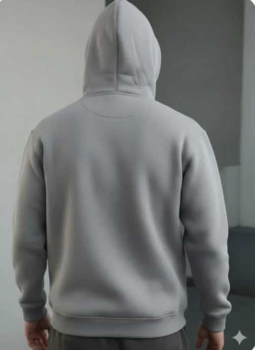 Men’s Premium Fleece Hoodie with Built-In Face Mask