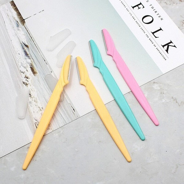 Pack Of 3 Eyebrow Trimmer Safety Razor Face Shaver Blades.