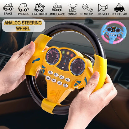Kids Musical Car Steering Toy